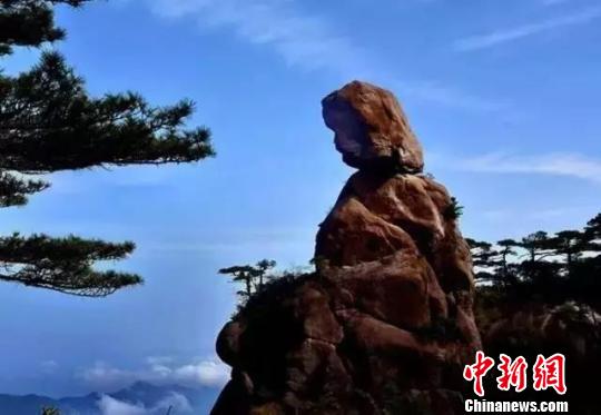 三清山东方女神，位于南清园景区，三清山景区标志性景观，海拔1180米，通高86.4米。三清山景区供图